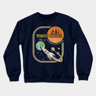 Vintage Visit Earth Crewneck Sweatshirt